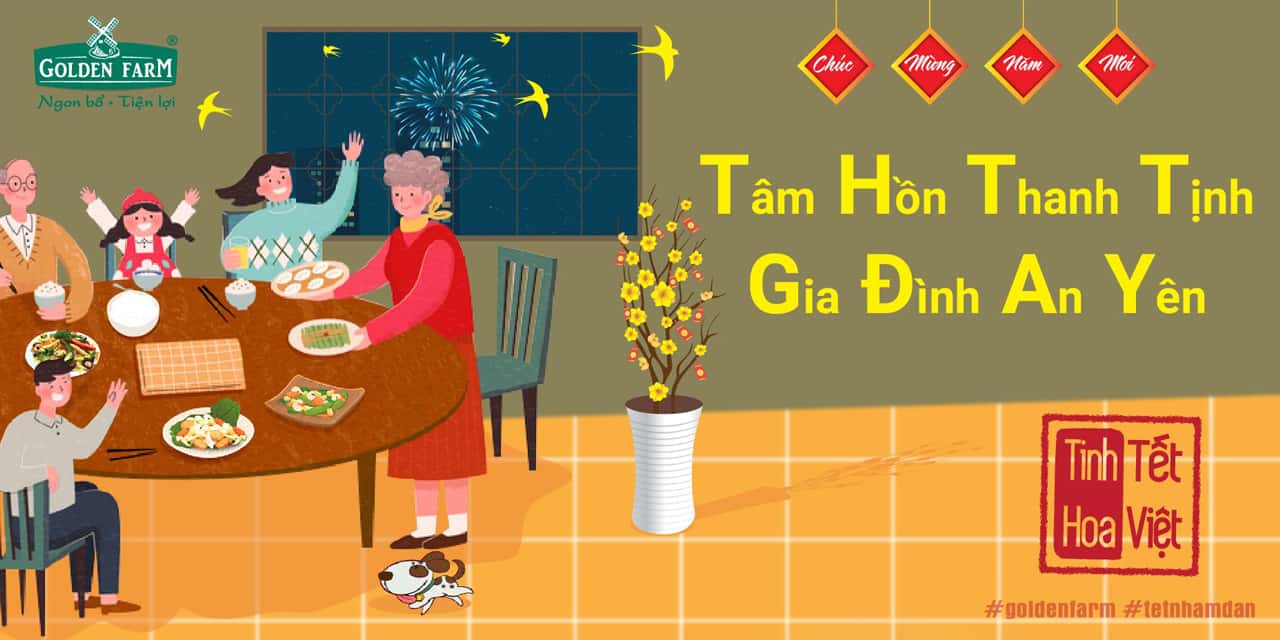 CANH RIÊU CHAY – TẾT NHẸ BAY