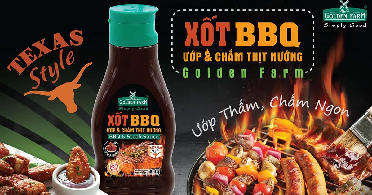 ĐÃ CÓ XỐT BBQ ƯỚP VÀ CHẤM NGON HƠN NHÀ HÀNG