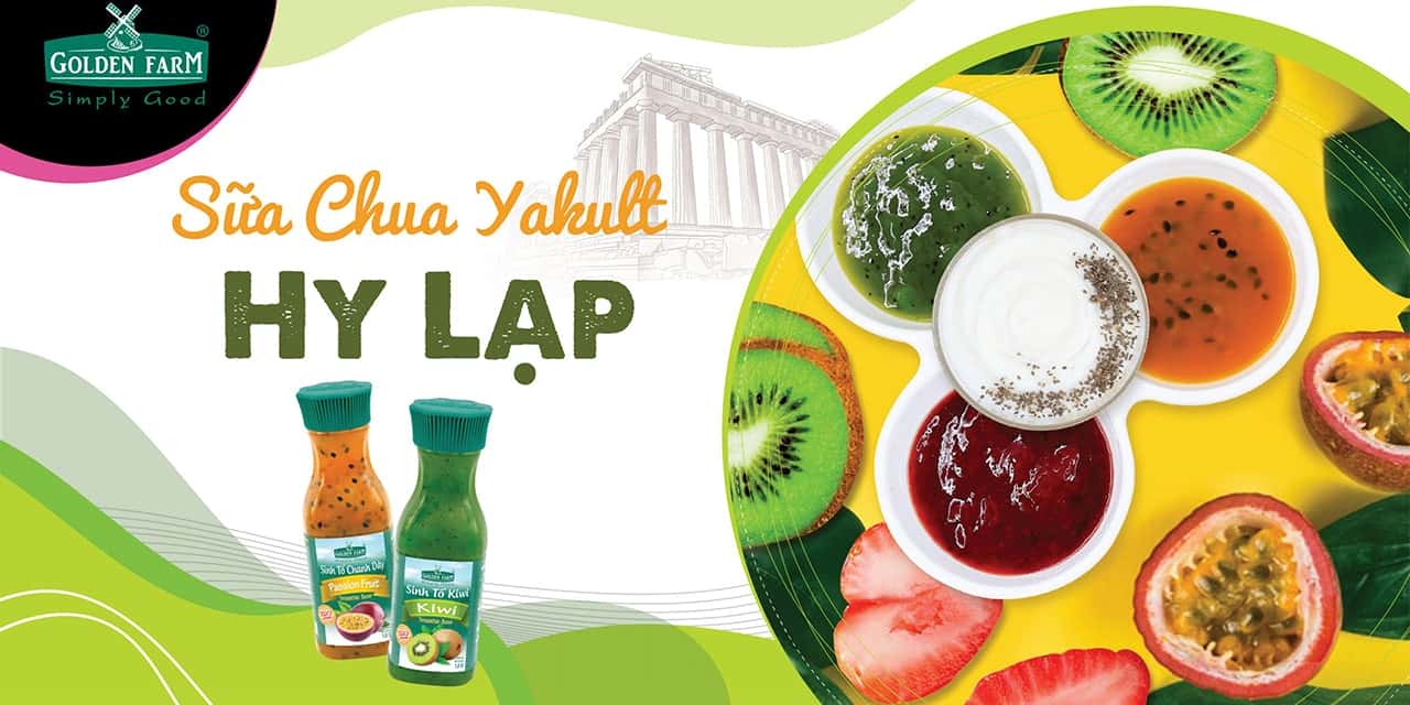 CÁCH LÀM SỮA CHUA YAKULT HY LẠP TẠI NHÀ
