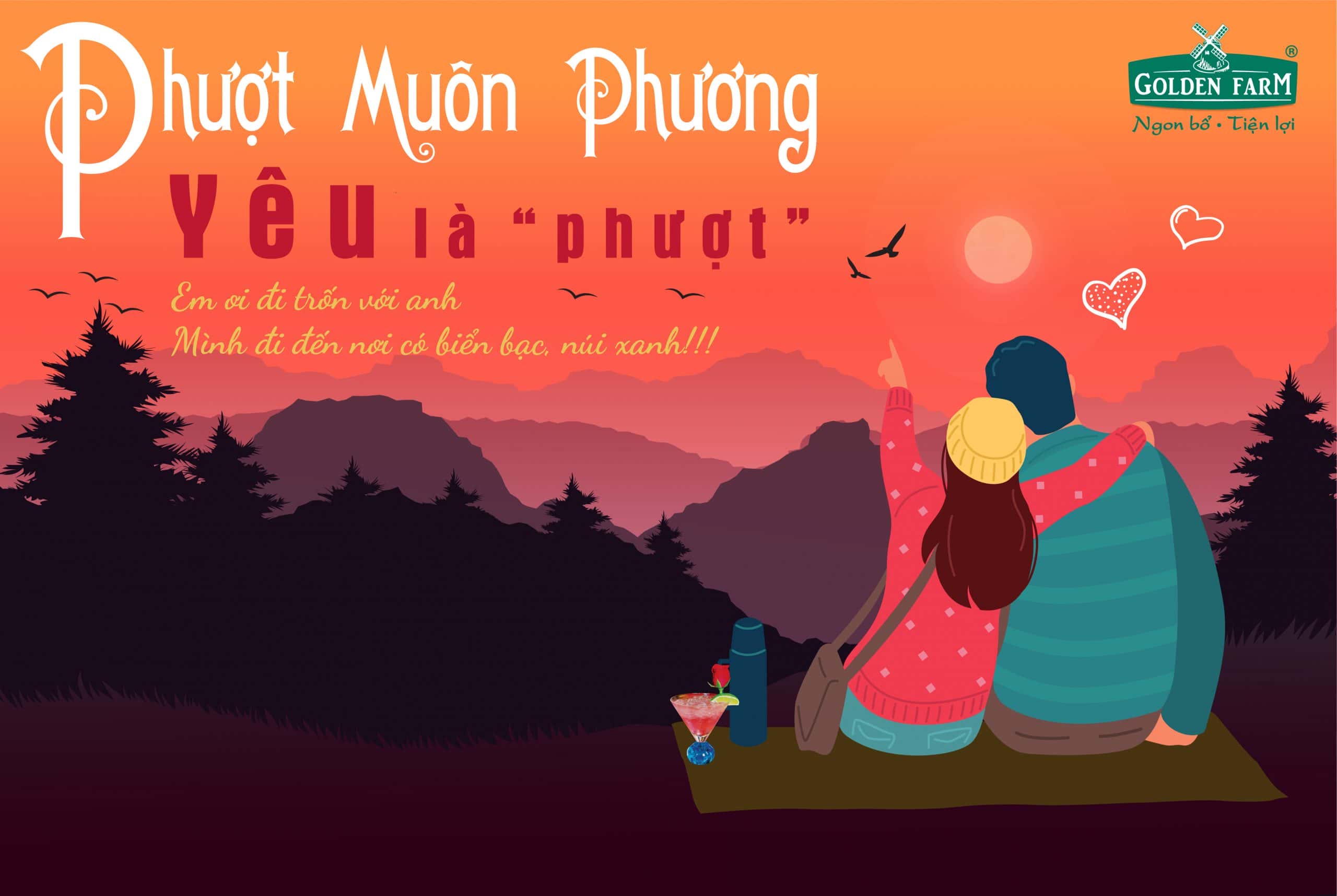 MENU ĐI PHƯỢT CÙNG NGƯỜI THƯƠNG