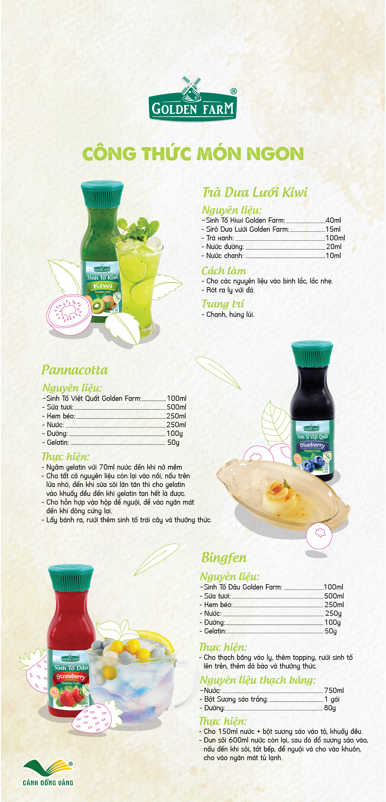 Qrcode Menu Panacota Golden Farm 2023