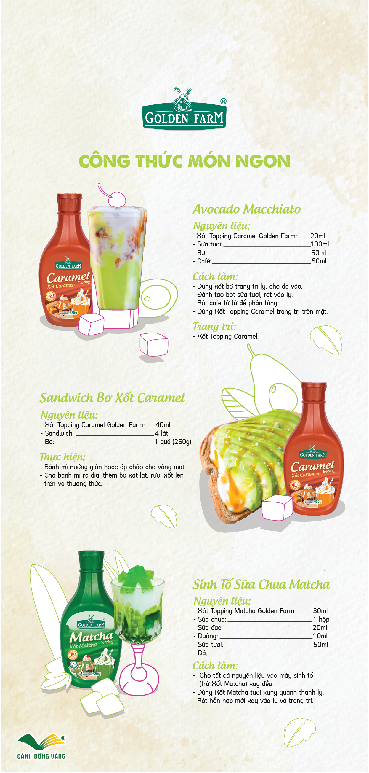 Qrcode Menu Buoi Xot Caramel Golden Farm 2023