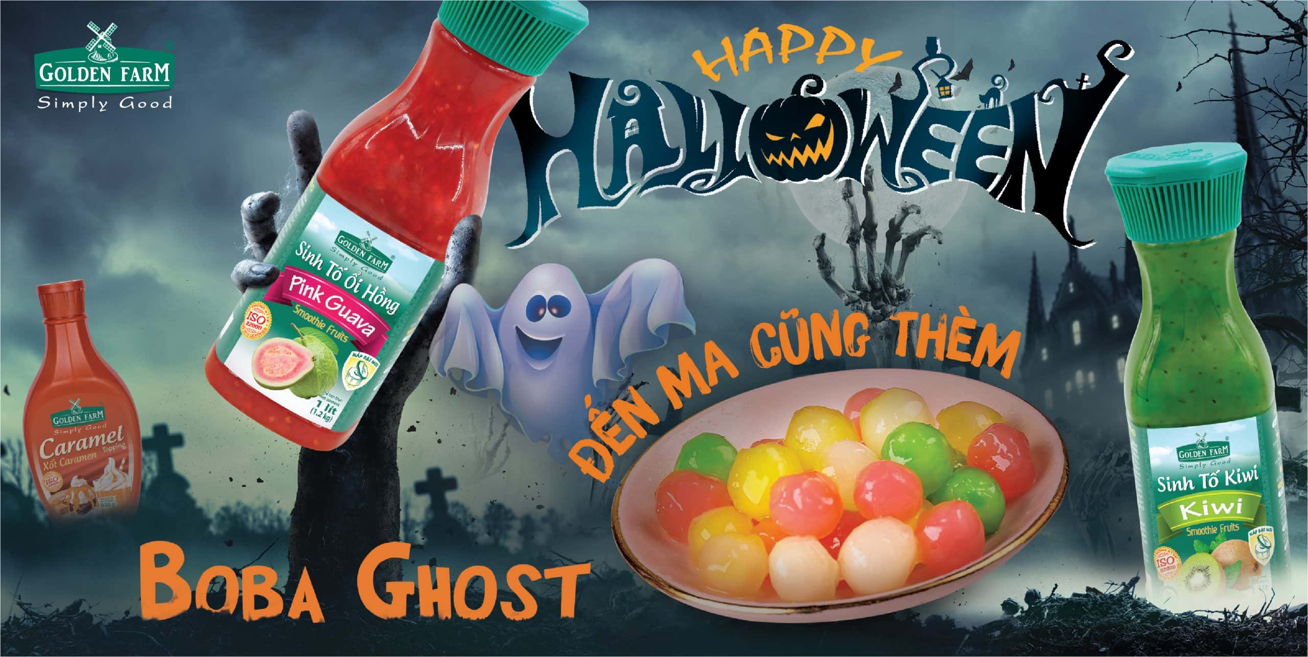 HAPPY HALLOWEEN: BOBA GHOST