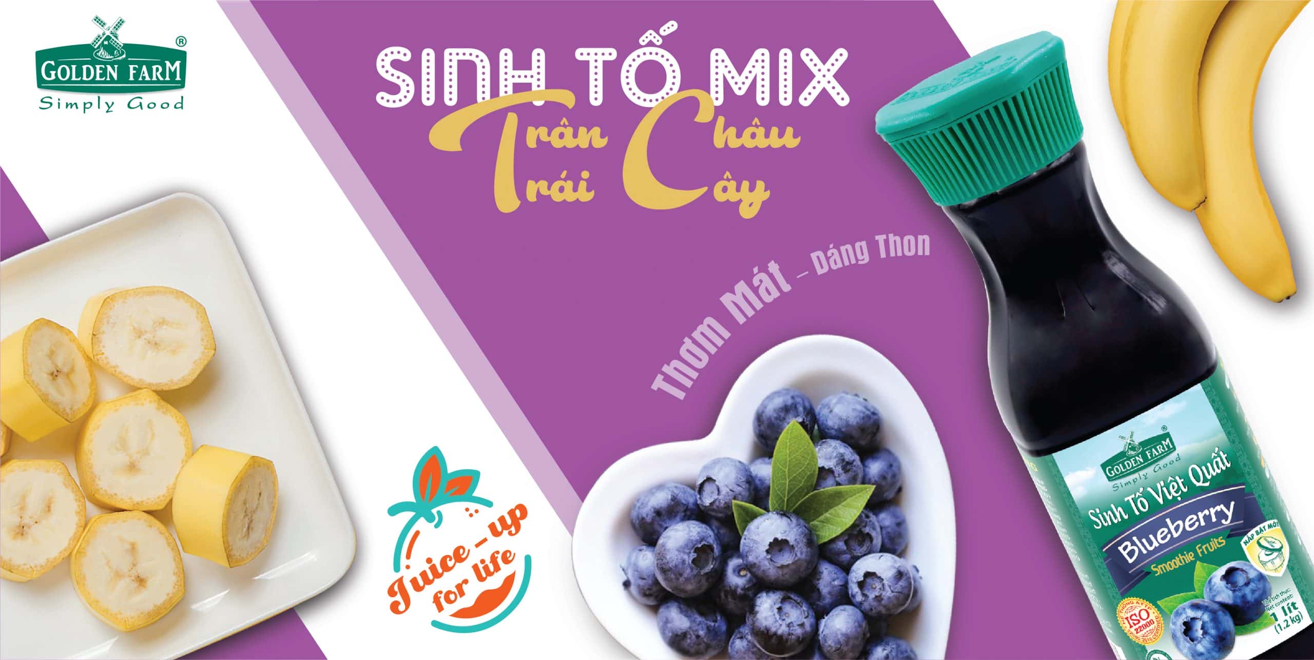 SINH TỐ CHUỐI – VIỆT QUẤT