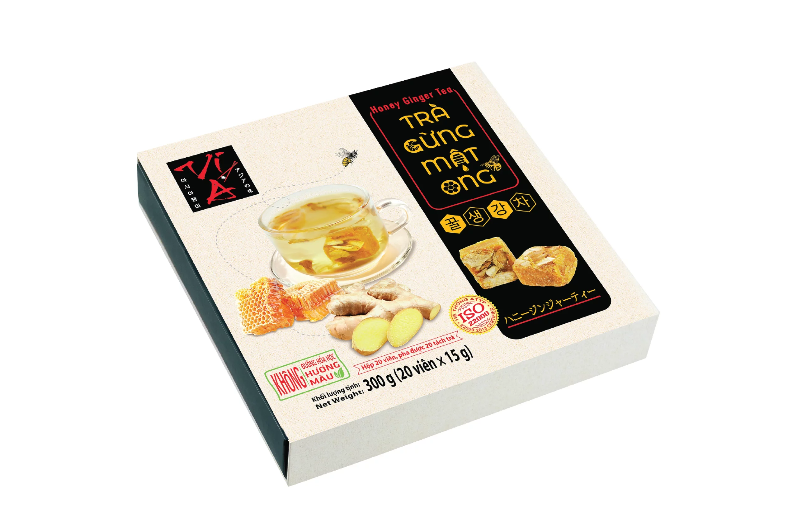 Bản Tự Công Bố – Viên Nén Trà Gừng Mật Ong