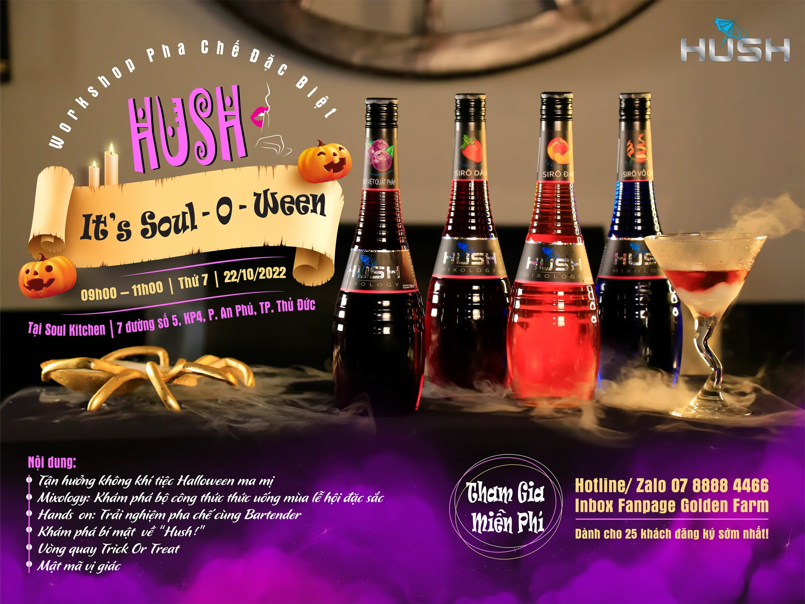 [WORKSHOP] Hush! It’s Soul-O-Ween