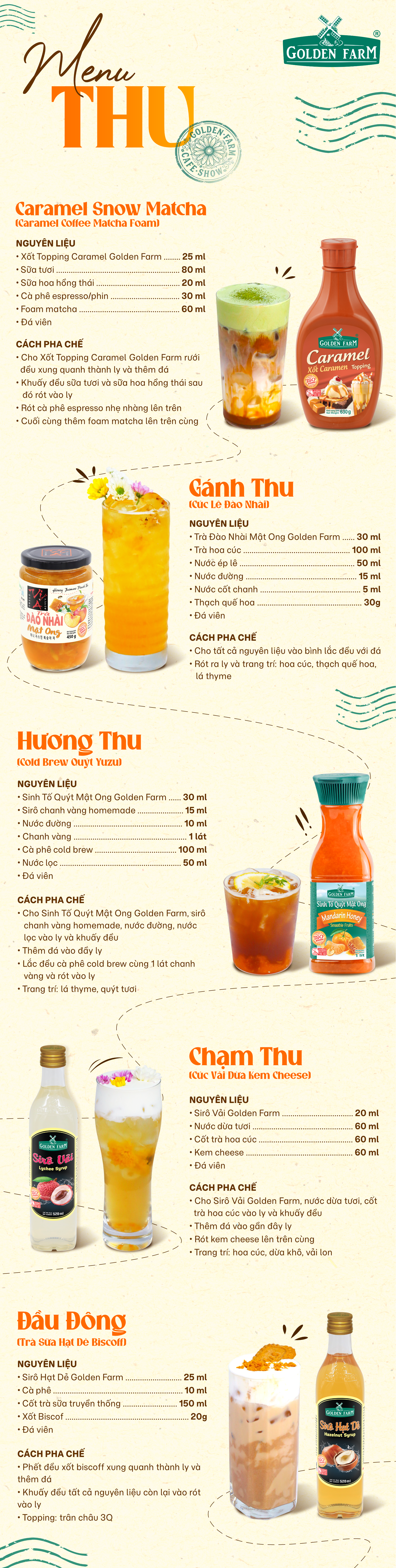 Menu nước 2- Cafeshow