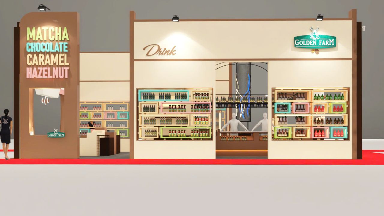 Golden Farm mang trải nghiệm pha chế – ẩm thực đẳng cấp đến CafeShow VietNam 2025