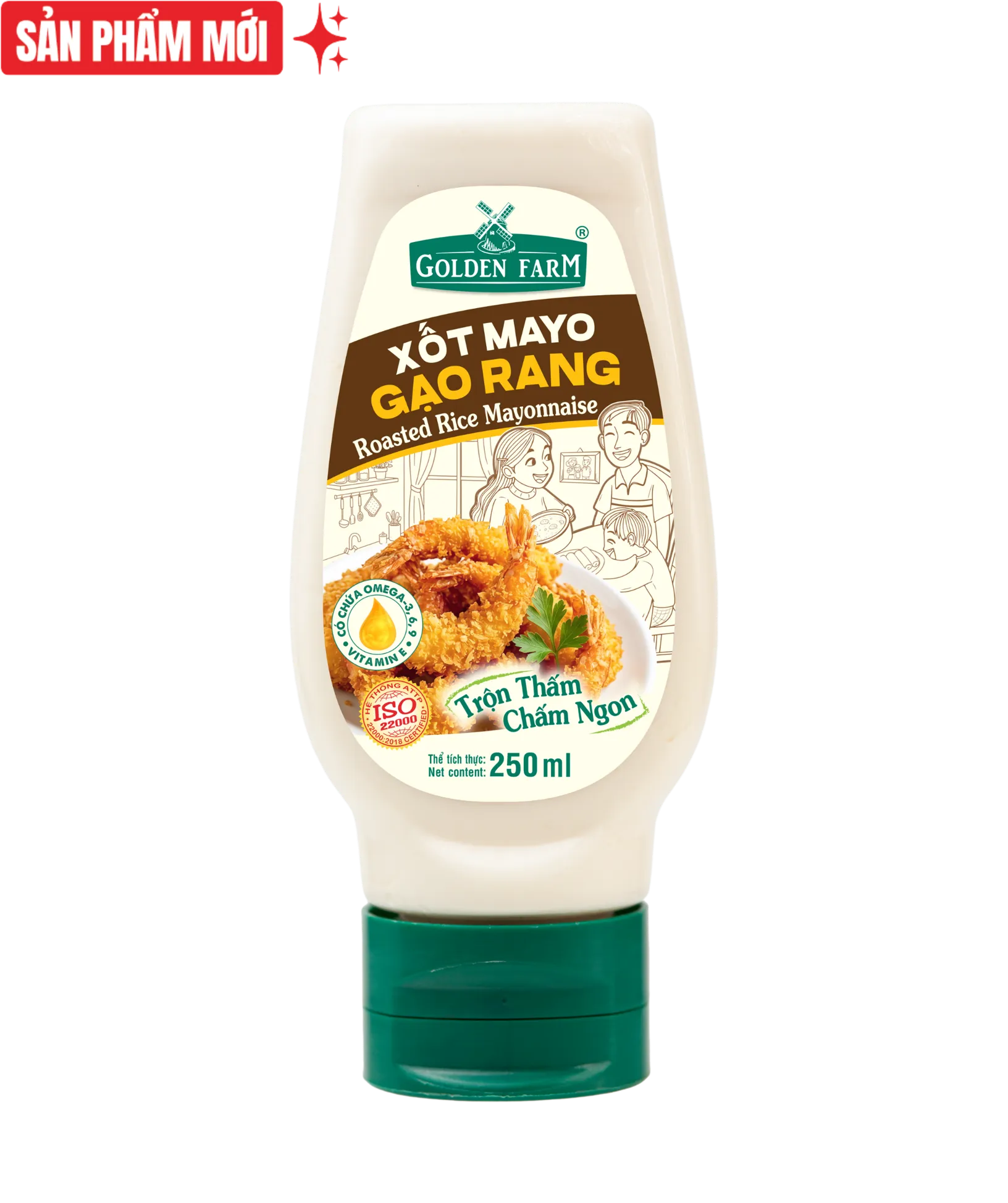 Xốt Mayo Gạo Rang
