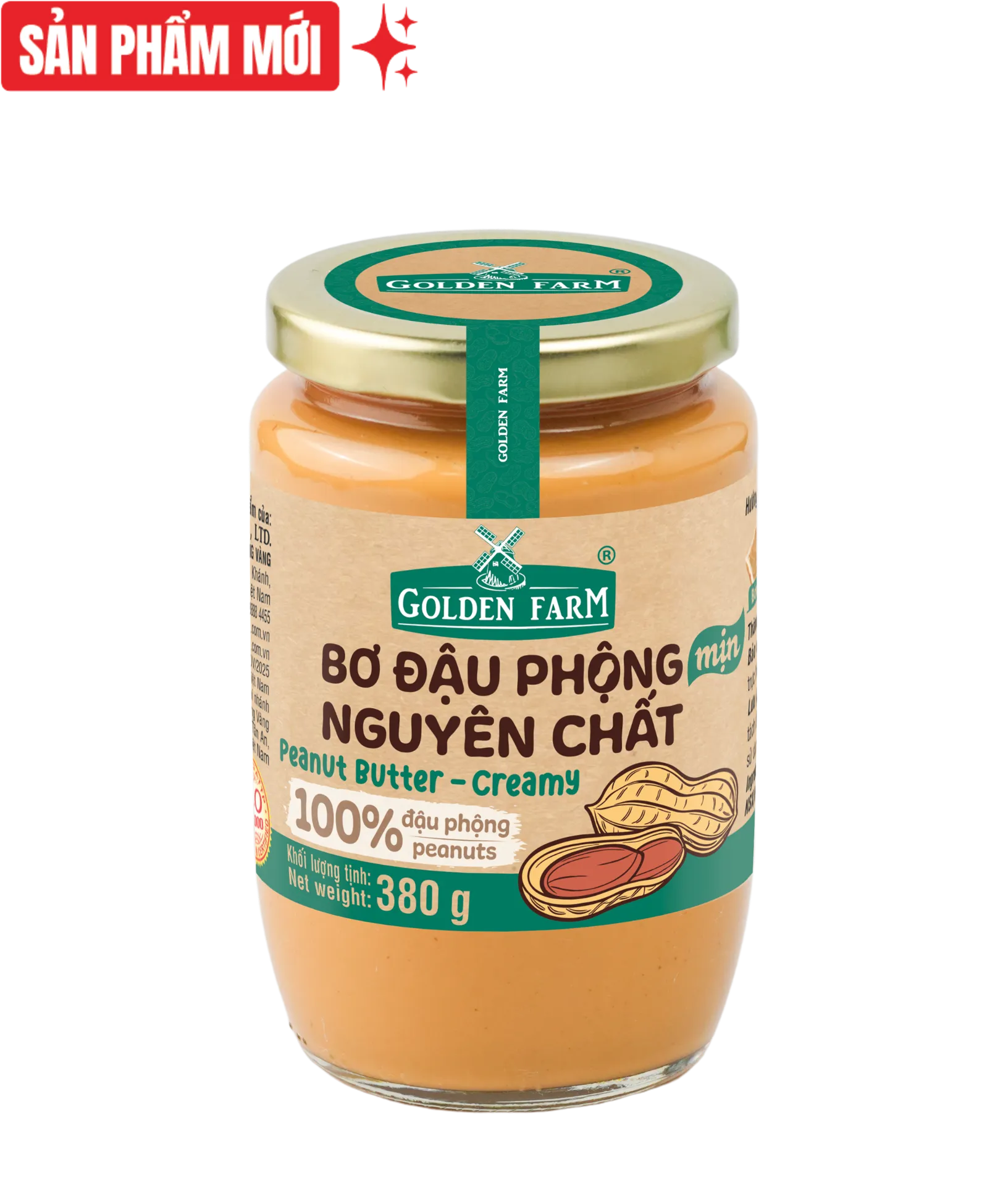 Bơ Đậu Phộng Nguyên Chất Mịn