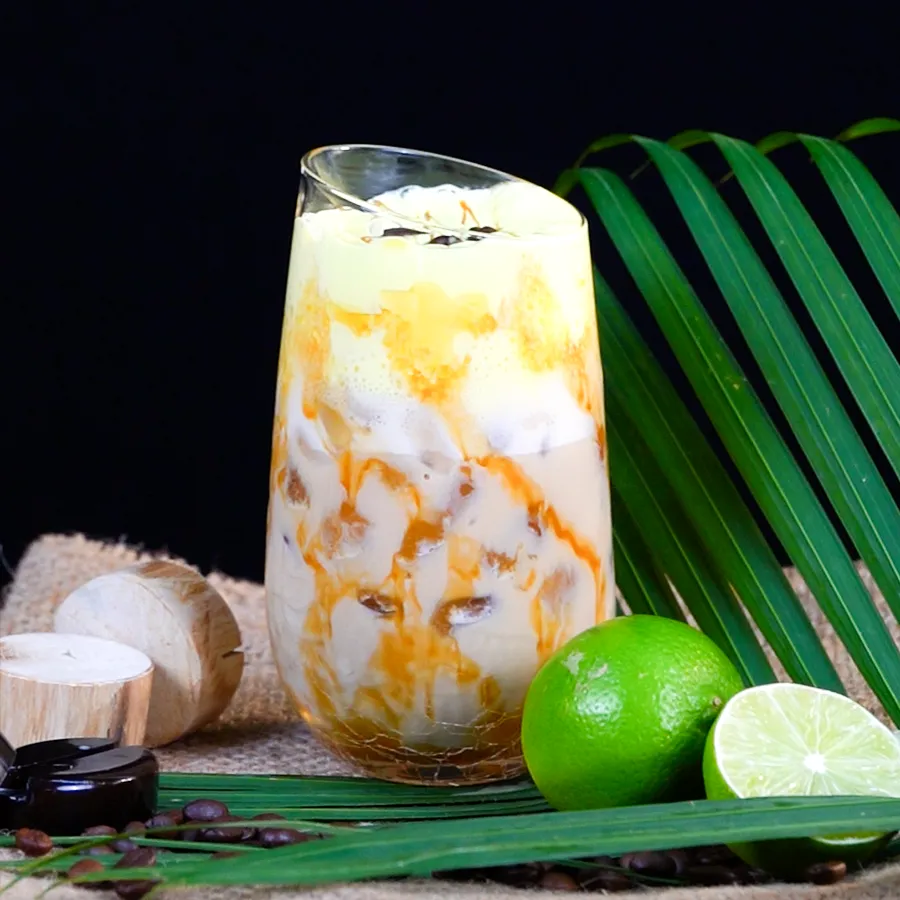 Cà phê Caramel Kem Trứng