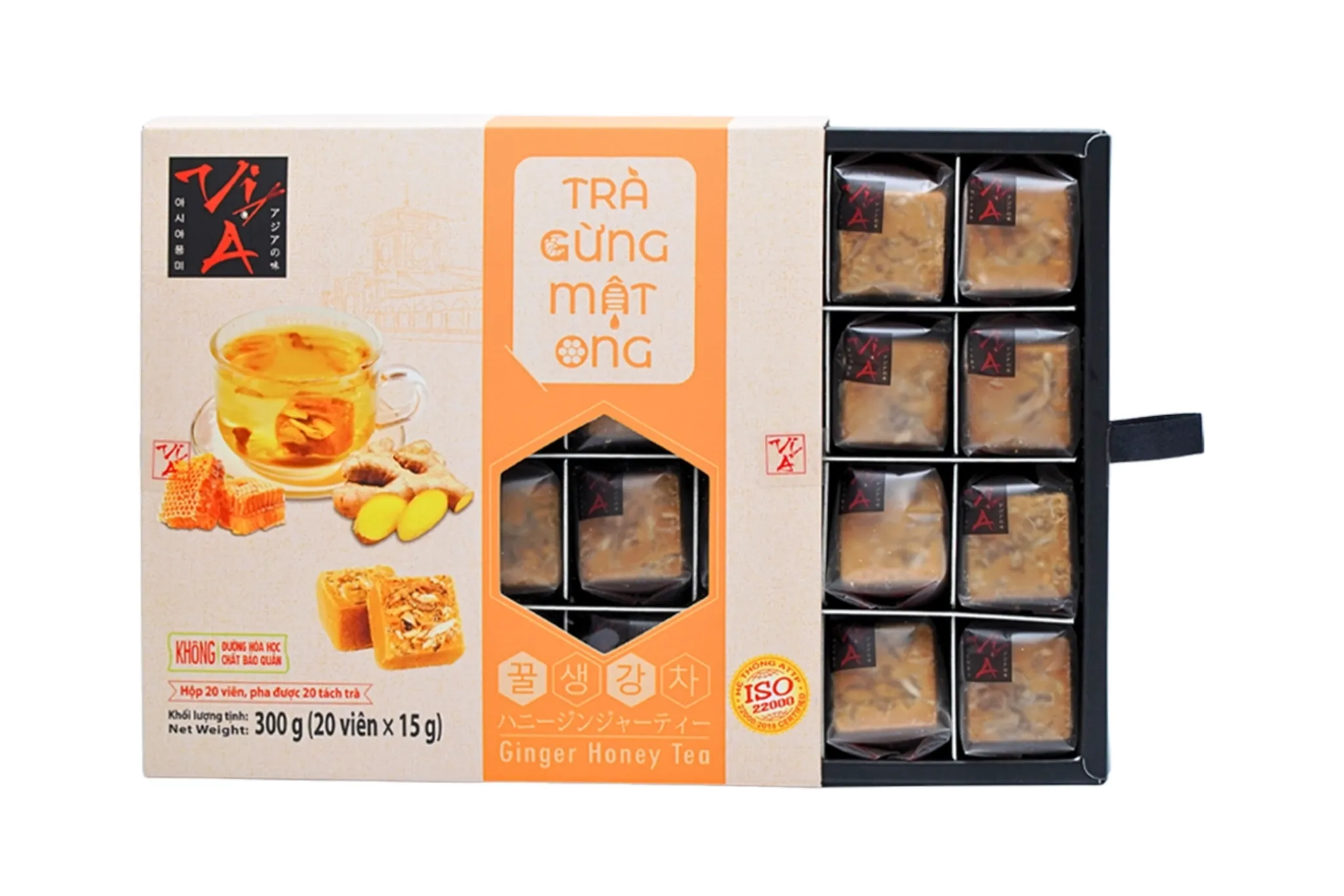 Bản Tự Công Bố – Trà Gừng Mật Ong Viên Nén