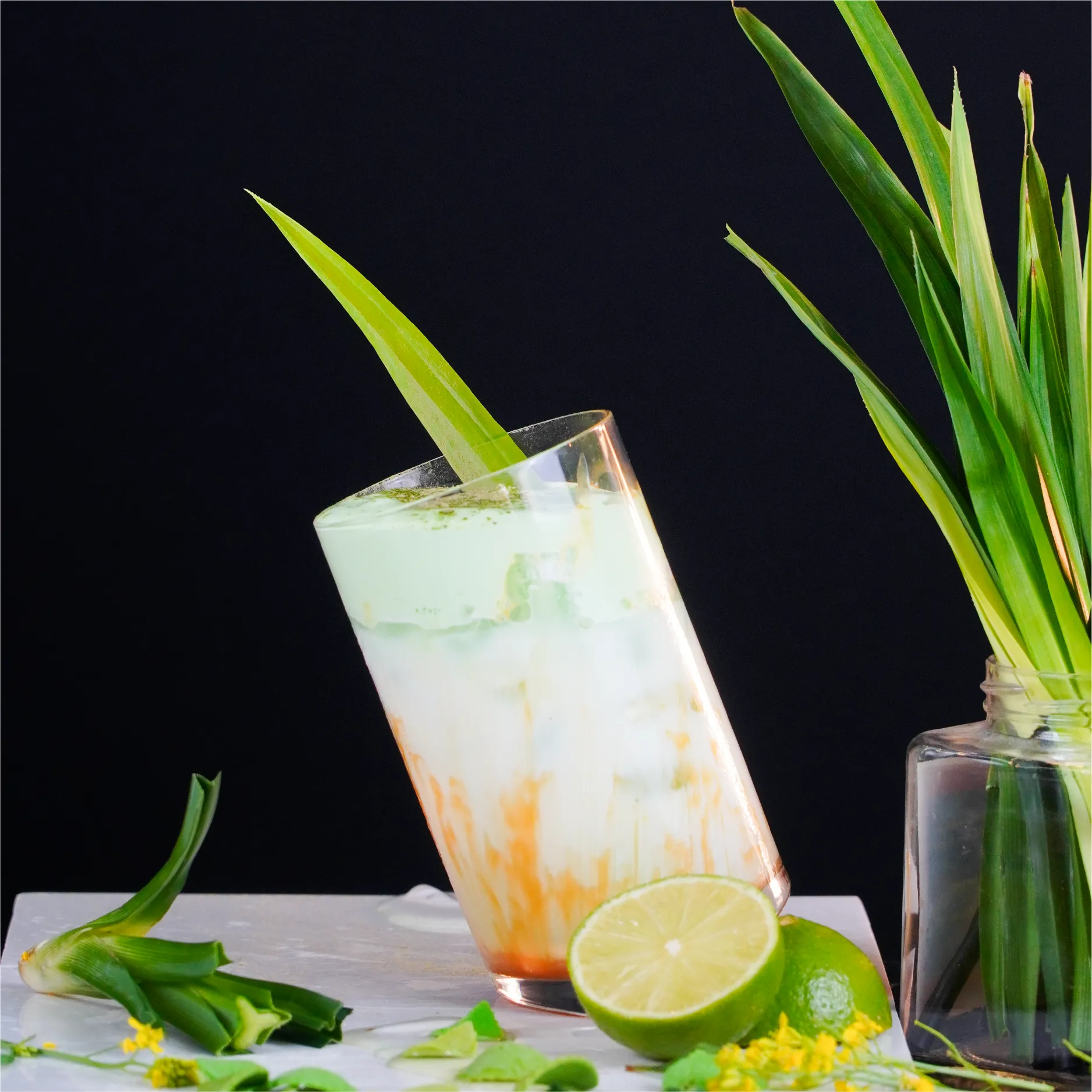 Matcha Kem Lá Nếp