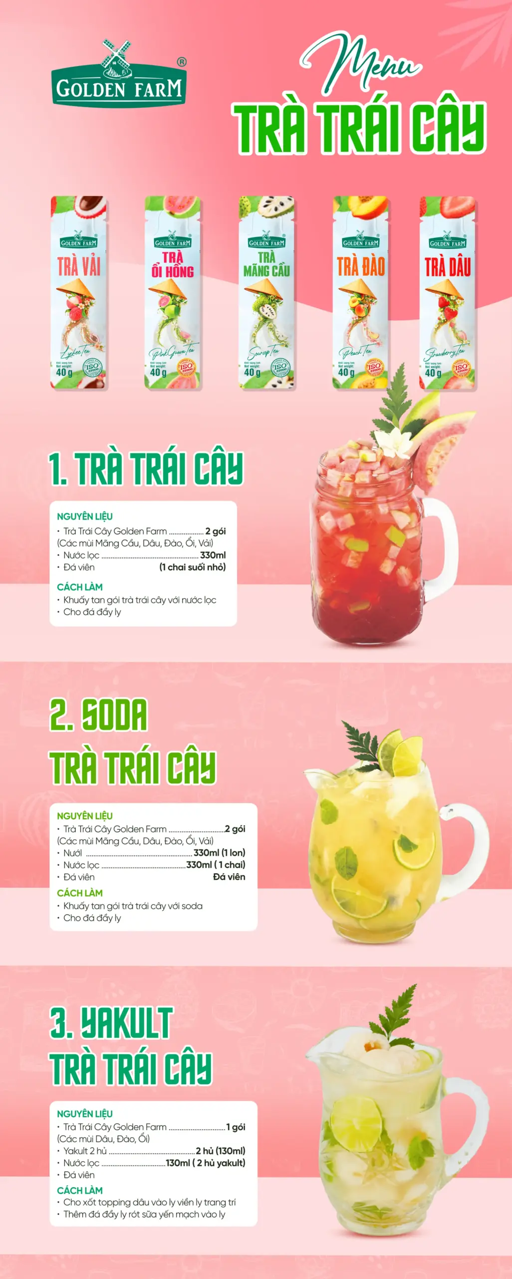 Trà trái cây gói