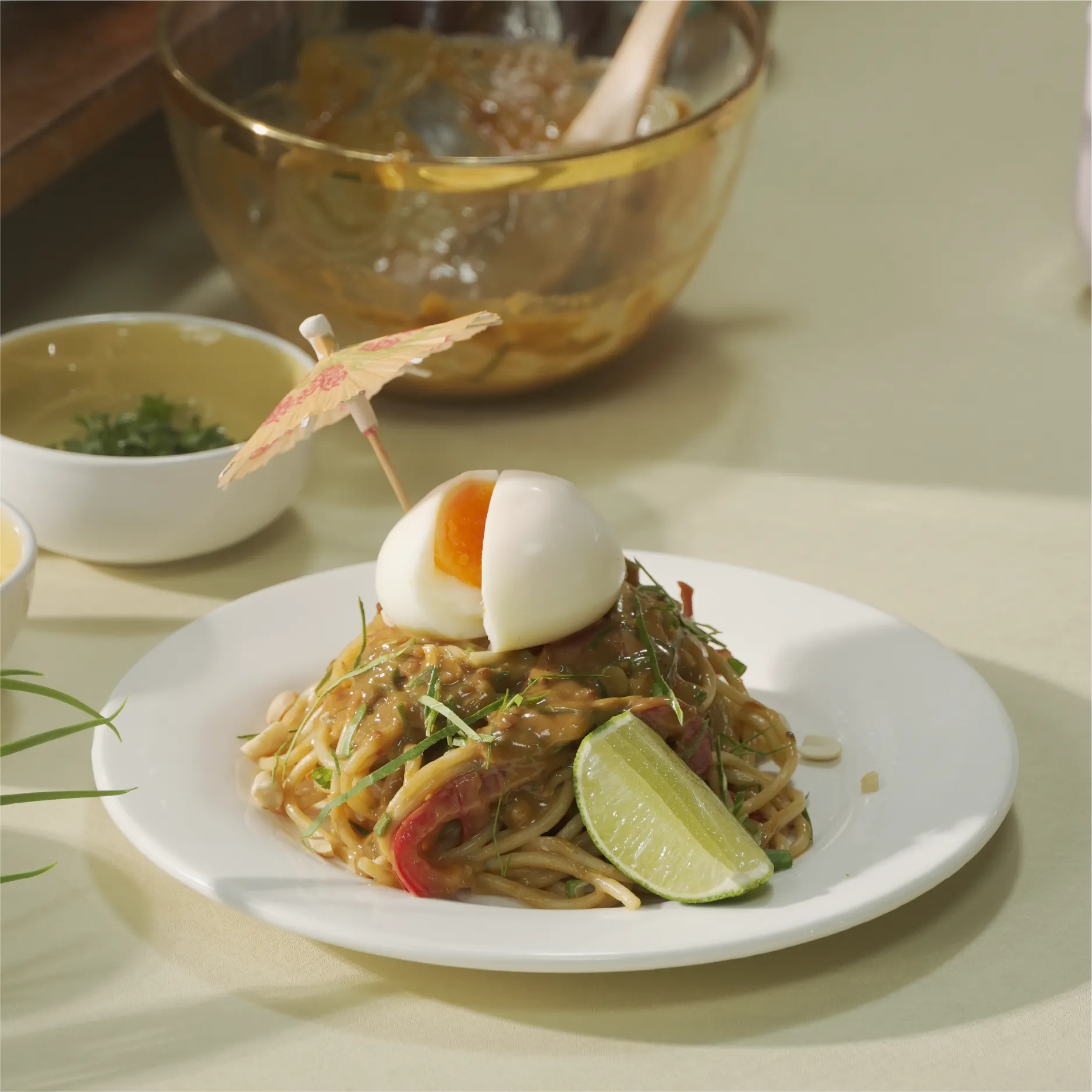 Mỳ Ý Xốt Bơ Đậu Phộng