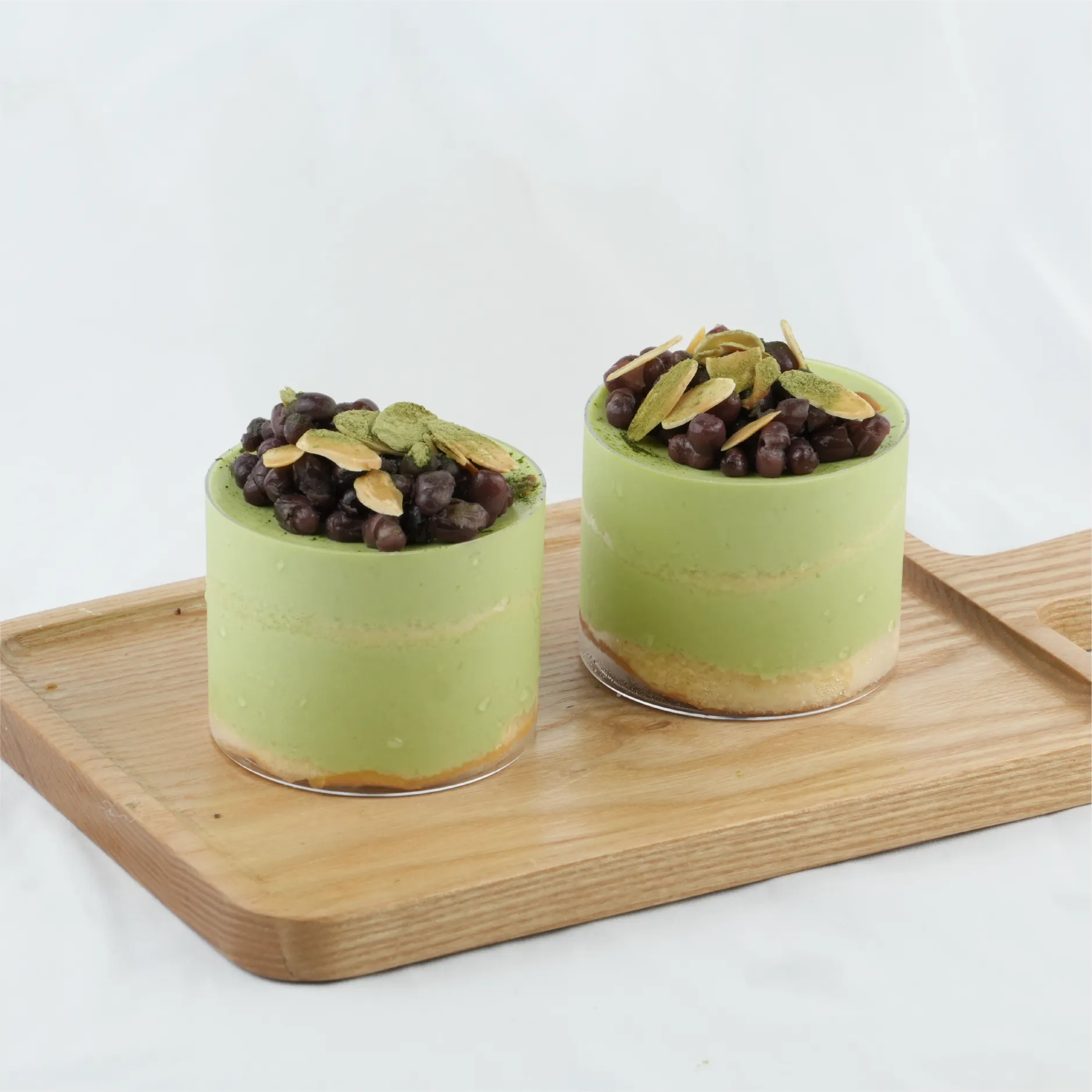  Mousse Đậu Đỏ Trà Xanh