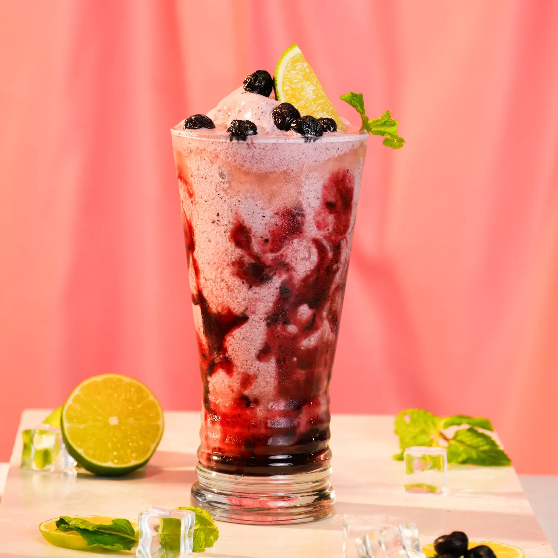 Sinh Tố Việt Quất Khoai Môn