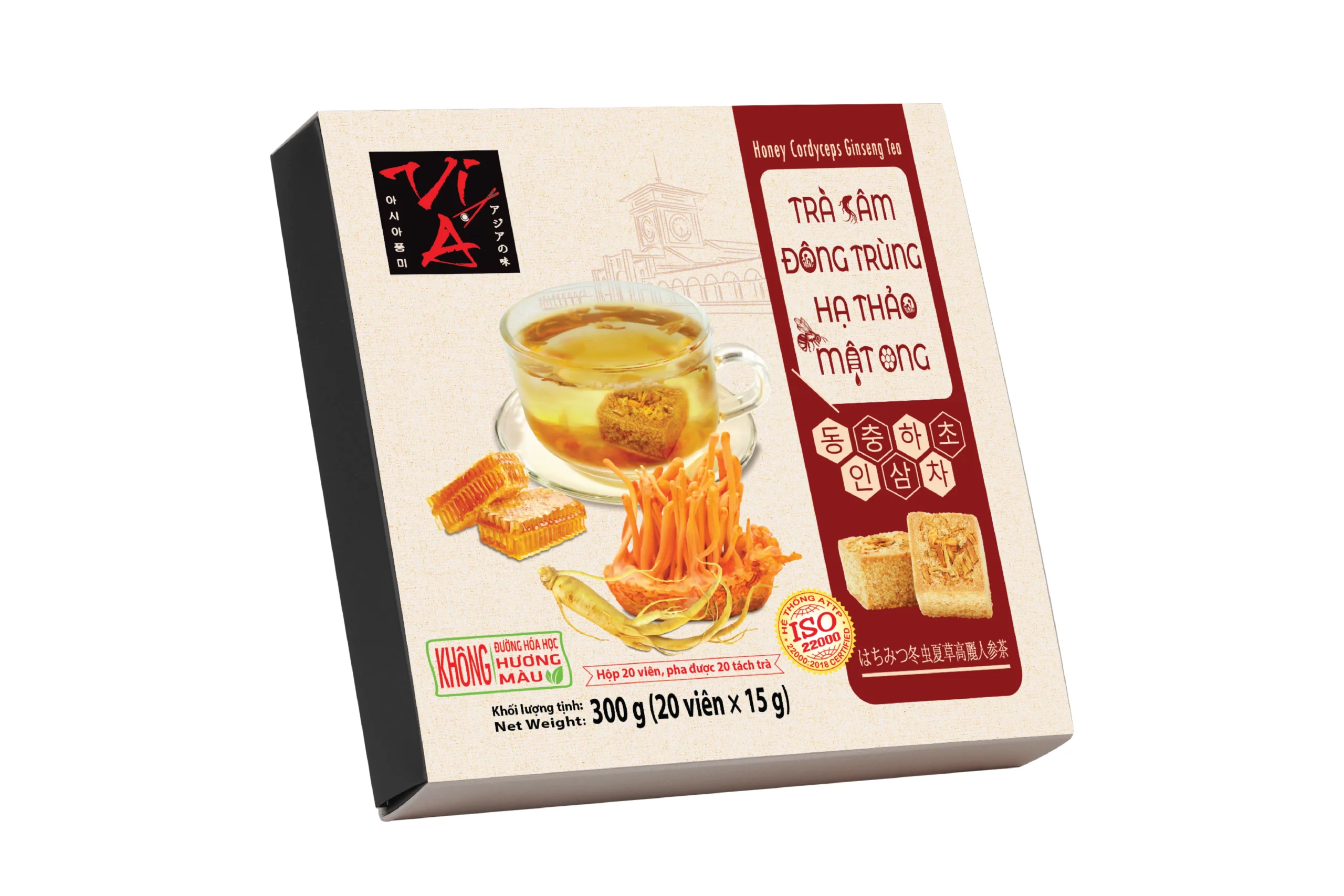 BẢN TỰ CÔNG BỐ – TRÀ SÂM ĐÔNG TRÙNG HẠ THẢO MẬT ONG VIÊN